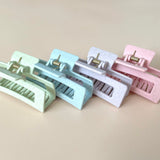 Claw Clip - Ellie LUXE Medium - Pastel Pink