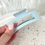 Claw Clip - Ellie LUXE Medium - Blue