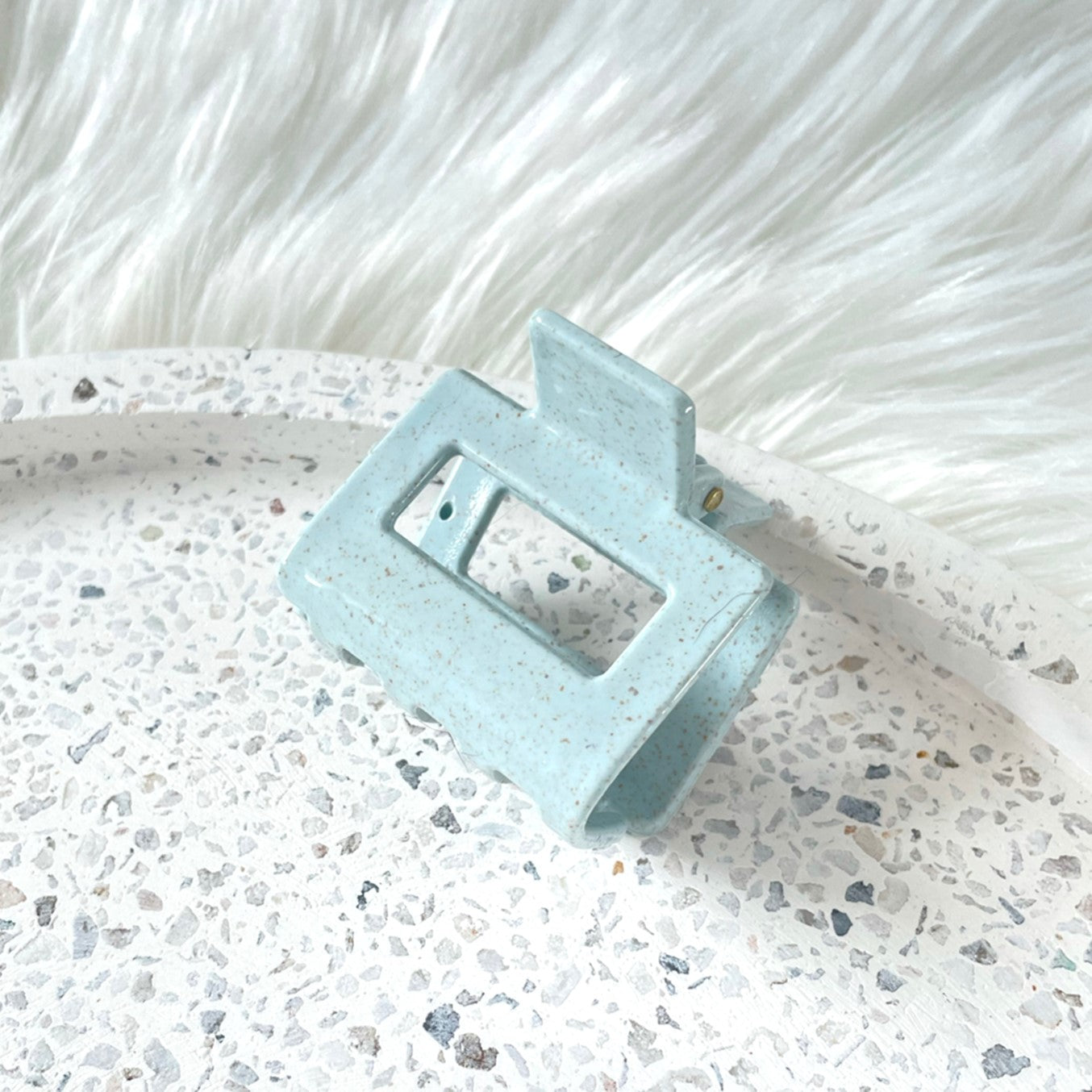 Claw Clip - Ellie Luxe Mini - Blue